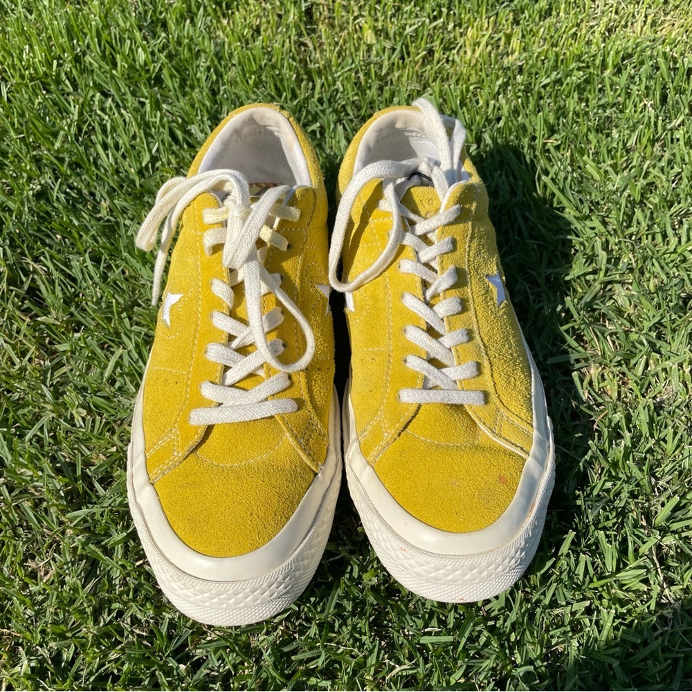 Rare⭐️ Converse One Star OX x Golf Le Fleur Tyler The Creator OG Sulphur M8 W10 - Picture 6 of 16